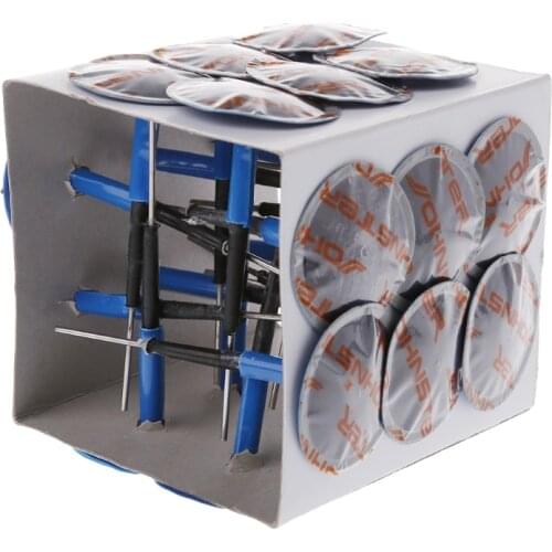 Free delivery 24pcs 4mm Mushroom Plug Patch Tire Tyre Puncture Repair Tool For Car Motorcycle