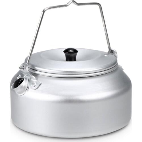 0.8L Ultralight Water Kettle Portable Ultralight Aluminum Camping Water Kettle Outdoor Coffee Pot Teapot Hiking Picnic