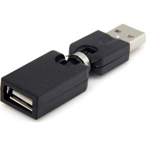 Flexible Swivel Twist Angle 360 Degree Rotating USB 2.0 Adapter Converter B99