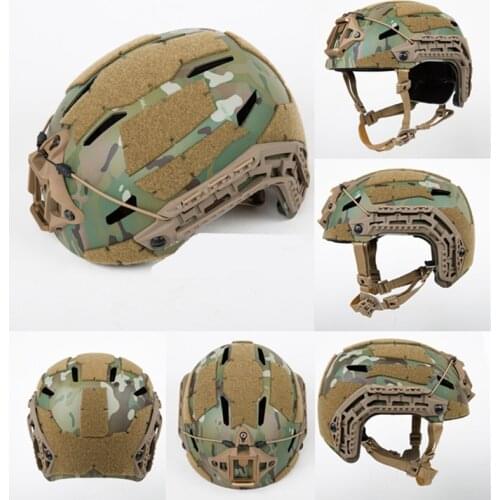 FMA ABS Caiman Bump Camouflage Helmet high and slow rebound sponge +TPU+ double-sided flannelet + high elastic EVA TB1307