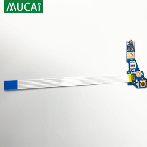 Original For Lenovo Ideapad 300-15 300-15ISK 300-15IBR Power Button Board with Cable NS-A474 NS-A482 BMWC2 NBX00019V00