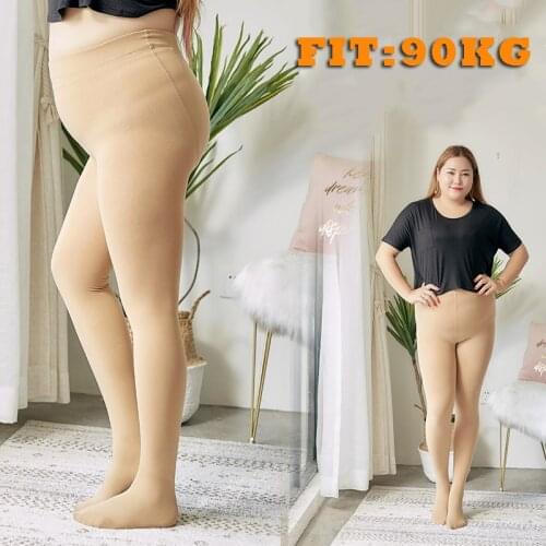 SP&CITY Thick High Waist Leggings Warm Thermal Pantyhose Underwear Plus Size Girls Underwear Winter Pants Tights Chubby Woman