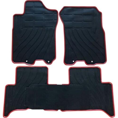 Special Rubber Car Floor Mats for Toyota FJ Cruiser No Odor Waterproof Carpets