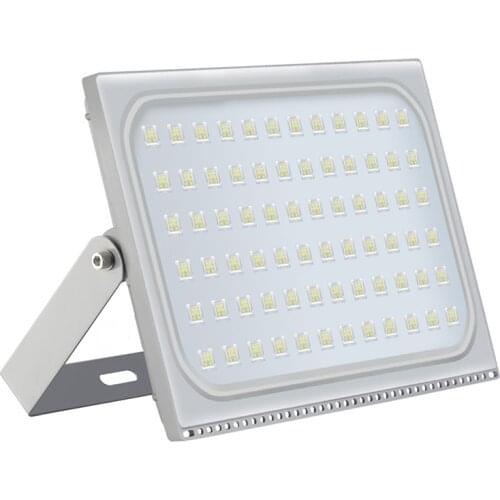 2PCS Ultra-thin LED Floodlight 500W 220V Waterproof LED Flood Lights Reflector Led Spotlight Outdoor Street Lighting IP65