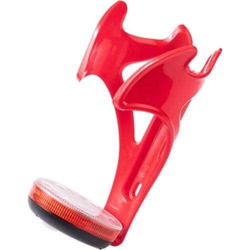 Bicycle Cages Charge with Colorful Lights Water Cup Drink Mountain Bike Night Ride Cool Plastic Highway Multifunction Explosion