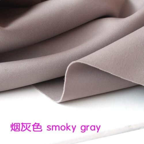 Thick Stretch Spandex Fabric Gray Knitted Fabric Stretchy Jersey Fabric Skirt Sold By The Yard Free Shipping