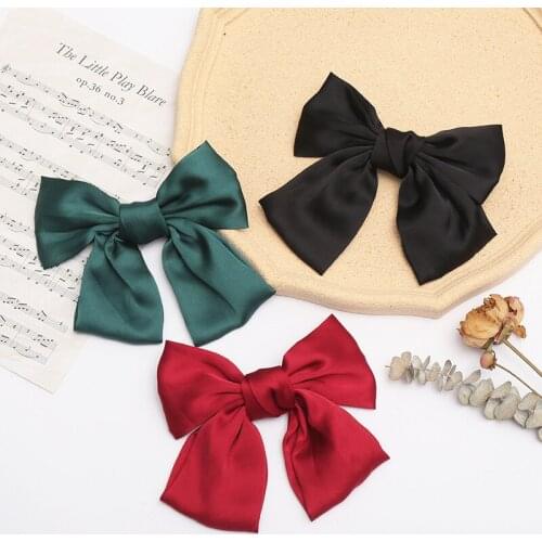 The new top bowknot hairpin clip Zhou Yangqing sweet fairy back web celebrity hairpin headdress wholesale
