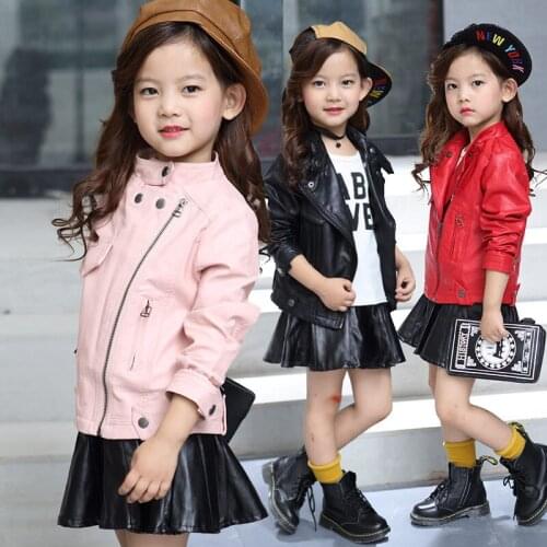 ZTXRHS Leather Jackets For Girls