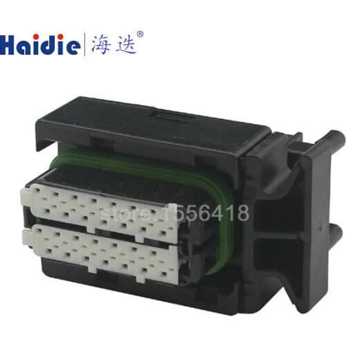 1set 28pin Auto Ecu wire harness connector 28p auto cable wire harness connector 1393454-5 1393436-4