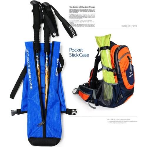 1pcs outdoors climbing hiking trekking stick pole storage bag Camping Equipment Tent Poles Trekking Pole Storage Bags