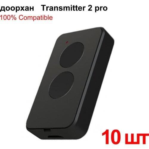 10pcs Keychain DOORHAN Remote Control Gate Garage transmitter 2 pro 4 pro 433mhz 2 buttons 4 buttons Replacement 100% Compatible