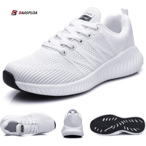 2021 Sneaker Brand Lace-up Shoes Non-Slip Wear-Resistant Soft Runing Shoes Tennis Plus Size 35-48 Sports Sneakers For Woman