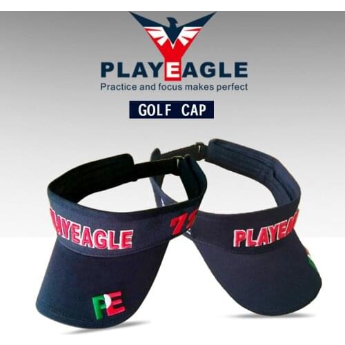 Brand Visor Hat Summer Sun Brand Hat Caps Adjustable Size Outdoor Sport Golf Tennis Hiking Hats with Custom Logo