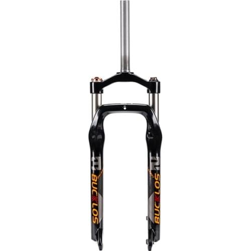 BUCKLOS 26 inch aluminum alloy mountain bike bicycle fat fork oil spring suspension shock absorber