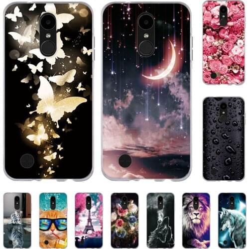 Phone Case For LG K4 2017 M160 Back Soft TPU Cover For LG K4 2017 M160 Phoenix 3 Fortune Silicone Shells For lg k4 2017 m160 Bag
