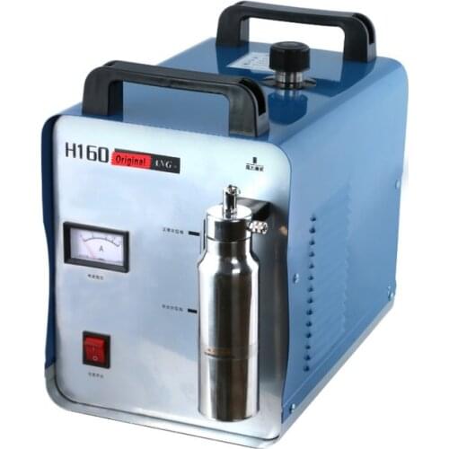 75L H160 hydrogen generator, jeweler and silversmith hydrogen welding machine, acrylic flame polisher 220V