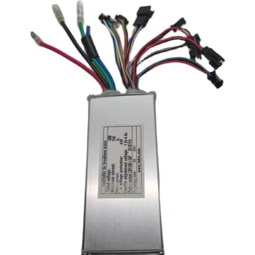 Electric Bicycle Accessories 36V/48V Electric Bike Quantum 6 Tube Square Wave Controller for Electric Bicycle Scooter