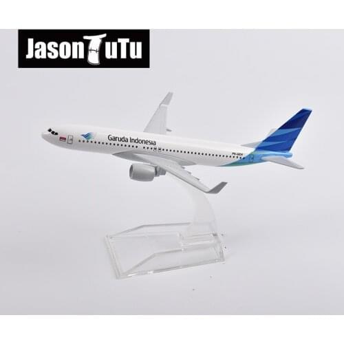 JASON TUTU 16cm Garuda Indonesia Airbus A330 Airplane Model Plane Model Aircraft Diecast Metal 1/400 Scale Factory Dropshipping