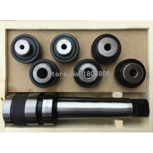 Overload tap wire tapping chuck Set M5-M16 with MT2 Taper Tap Rod