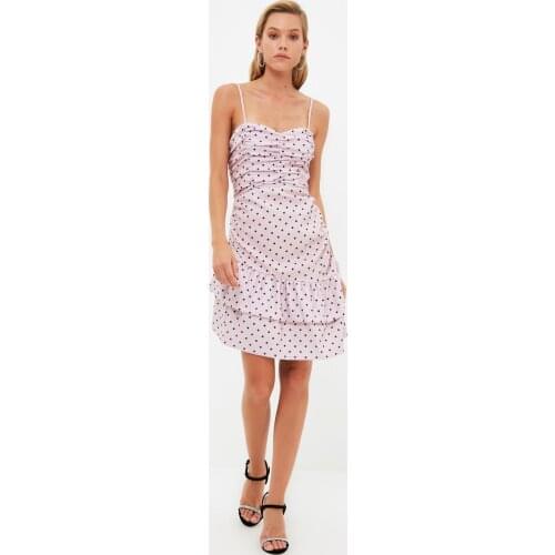 Trendyol Drapeli Dress TPRSS21EL3164