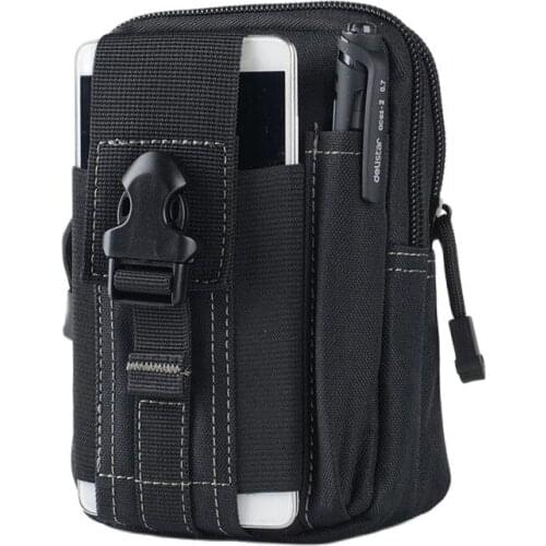 OURCIAO 2020 Molle Waist Bags Waterproof Men Casual Waist Pack nylon Work Waist Bag Army Military Small Bags D078