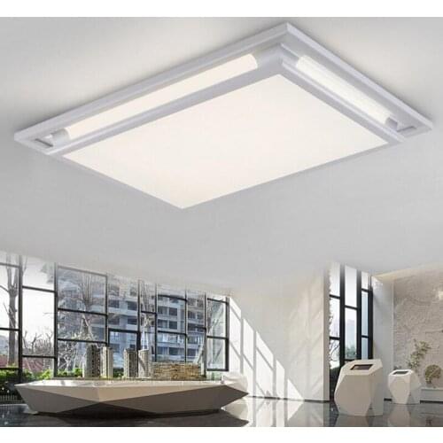 Rectangular led living room lamp Acrylic home lighting ceiling lamp Bedroom dining room decoration lighting led lighting fixture