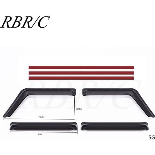 RBR/C MN G500 Off-Road Climbing Remote Control RC Car Decoration DIY Upgraded Accessories Sun Hat And Rain Shield R647-648