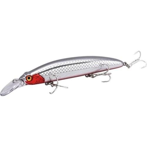LUTAC Fishing Lures Hard Plastic Artificial Baits Minnow Floating Origin Hook
