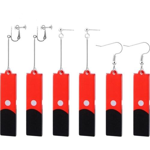 Tokyo Revengers Izana Kurokawa Earrings Acrylic Anime Cosplay Props Drop Earrings for Women Fashion Jewelry Accessories