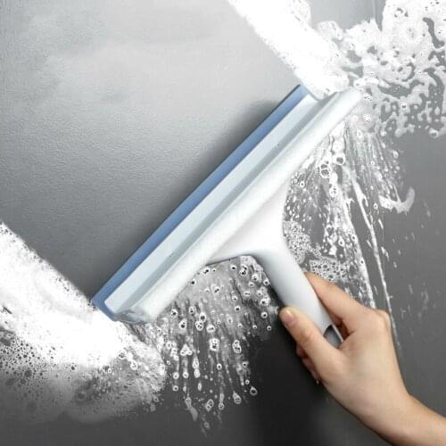 Scraper window wiper squeegee Glass cleaning household high-rise window cleaner double-sided high-rise cleaning tool wiper blade