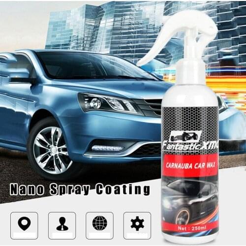250ml Car Scratch Repair Nano Spray Anti Scratch Spray Crystal Coating Auto Lacquer Paint Care Polished Glass Coating Tool