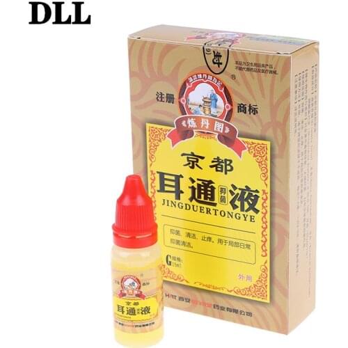 Ear Liquid Tinnitus Medicine for Ear Deafness Sore 15ml/bottle Acute Otitis Drops Chinese Herbal