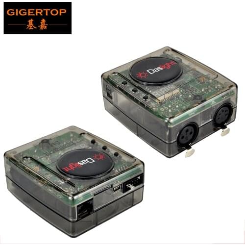 USB DMX Controller DVC4 GZM DMX Interface USB DMX512 Disco Lighting Show Software Daslight Professional Stage Lighting Console