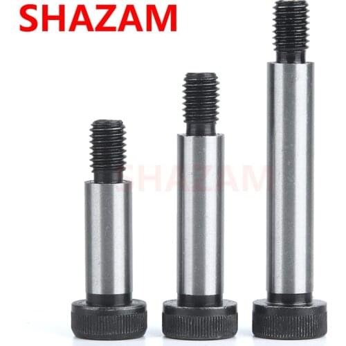 M5 Shaft 12.9 Grade Alloy Steel Hexagon Socket Head High-Precision Roller Bearings 6mm Shoulder Screws Bolt length 10-50mm