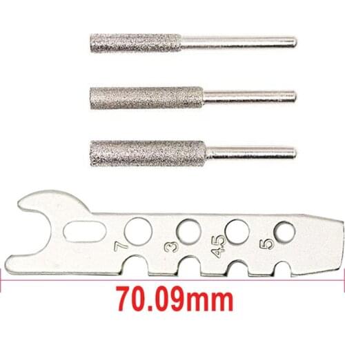 Chainsaw Sharpening Kit Electric Grinder Sharpening Polishing Attachment Set Saw Chains Tool XHC88