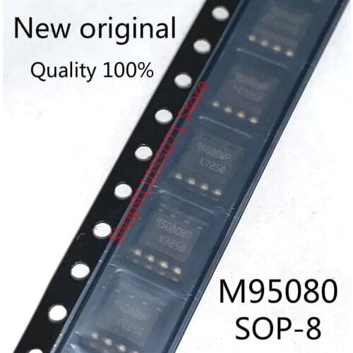 10PCS/LOT M95080-WMN6TP 95080WP SOP-8 ST95080 95080 SOP8 SOP Original In Stock