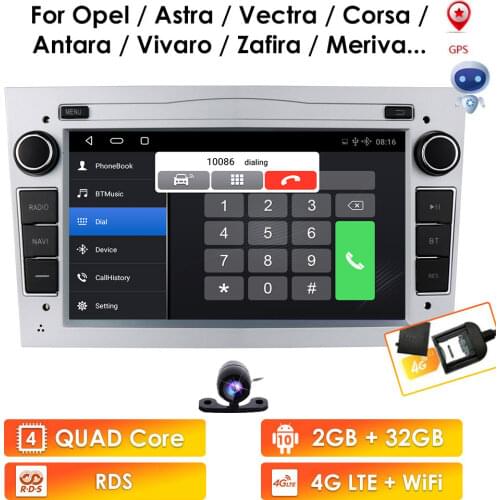 7"Android 10 Special Car GPS for Opel Astra H from 2004 & Opel Combo from 2004 & Opel Corsa C 2004-2006 & Opel Corsa D from 2006