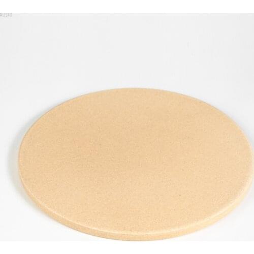 8/9/10/11/12/13/14.4/15/16.5 inches Round Yellow White Pizza Slate Barbecue Baking Pizza Stone Kitchen Bread Baking Pizza Tool