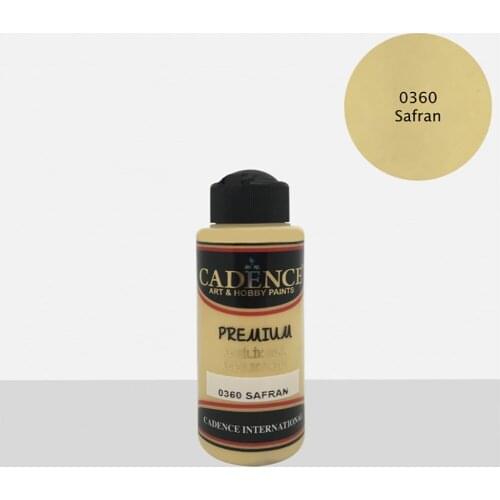 Cadence Acrylic Paint 0360-Safran 120ml