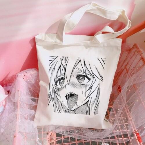 Anime Y2K women bag Japanese kawaii Harajuku new casual large-capacity cute women shoulder bags Ulzzang fun Vintage shopper bag