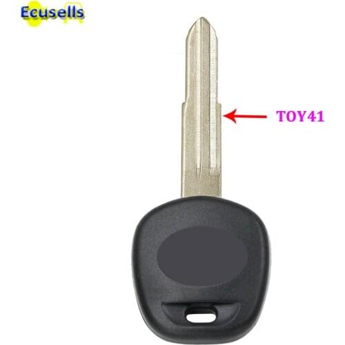 Transponder Ignition blank key case shell fob for Toyota MR2 Spyder with uncut TOY41 blade