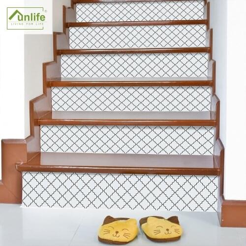 Funlife® Lantern Peel & Stick Easy to Clean Floor Stickers Waterproof Self-Adhesive Stair Stickers Anti-Slip Ground Stickers