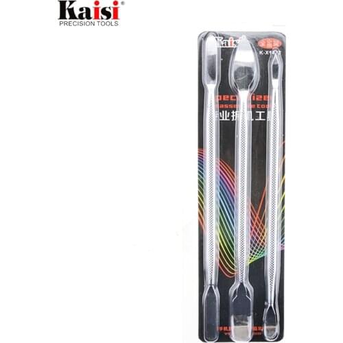 Kaisi K-X1473 3 IN 1 Multifunctional Metal Stainless steel Pliers Opening shell tools pry bars Repair Tool For Phone