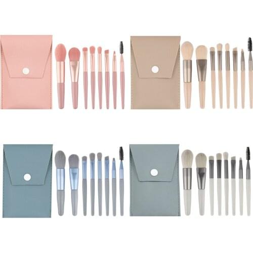 Natural Hair Foundation Powder Eyeshadow Make Up Brush Mini Soft Makeup Tool Cosmetic Powder Eye Shadow Beauty Brushes