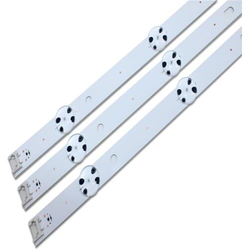 6 PCS 8LED 850mm LED backlight strip for LG 43UH6030 43UF640 HC430DGN-SLNX1 UF64_UHD_A 43LH60FHD EAV63192501