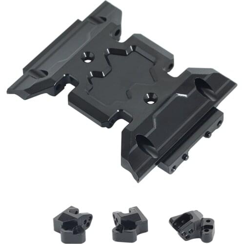 Metal Aluminum Upper Center Link Mounts 1 Set for 1/10 RC Crawler Axial SCX10 III Wrangler AXI03007 AXI231009 Upgrade Partes