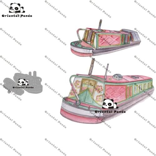 New Dies 2020 Camper Van Metal nice boat Dies diy Dies photo album cutting die Scrapbooking Stencil cutting cuts for card making