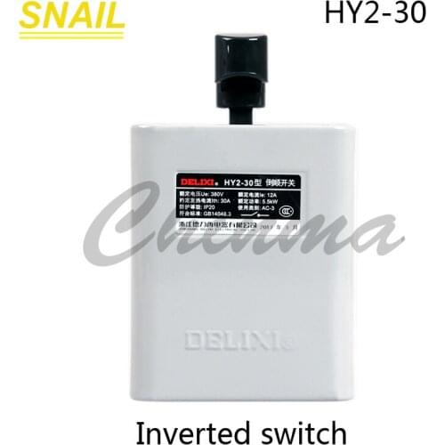 Reverse switch for CNC.HY2-30.three-phase 380V single-phase 220v.for motor and dough machine.forward and reverse transfer switch