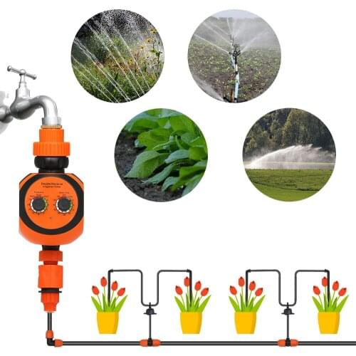 Outlet Programmable Hose Faucet Timer Wireless Water Tap 3/4 1/2 Automatic Garden Irrigation Digital Watering Timer Rechargeable
