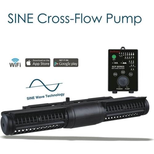 SCP Series Wifi Cross Flow Pump Marine Aquarium Fish Tank Wave Maker Wave Pump Fish Tank Aquarium Water Pump Mute Fresh Pump